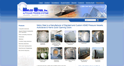 Desktop Screenshot of melcosteel.com